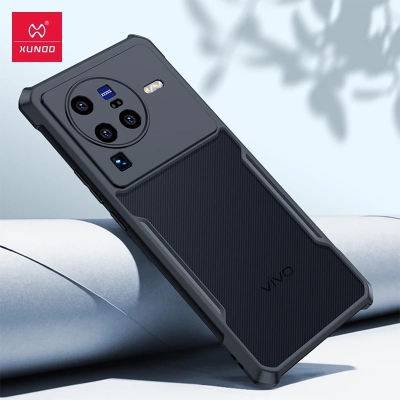 Picture of For vivo X80 Pro Back Cover Armor Stock Prof Case Armor Shockproof Case Xundd FUSION For vivo X80 Pro With Camera Protection Back Part