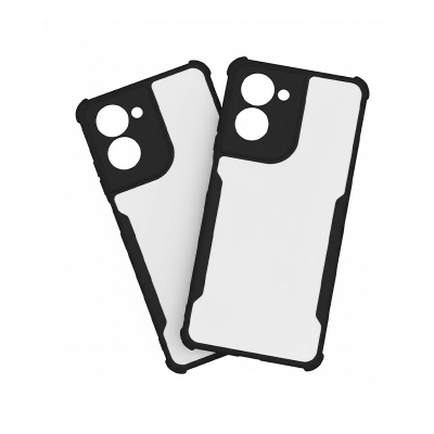 Picture of For Motorola Moto G04s Edge-Reinforced Shockproof Cushion xundd Back Clear Hybrid Transparent Hard Cover Casing