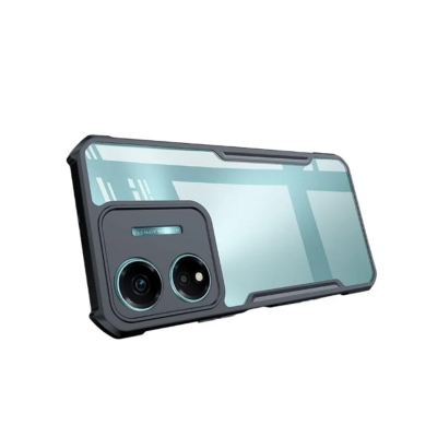 Picture of Xundd Stylish Case For Honor X5 - Raised Edges Protect Camera And Screen Shockproof Transparent - Durable And Reliable - Clear - Phone Back Cover