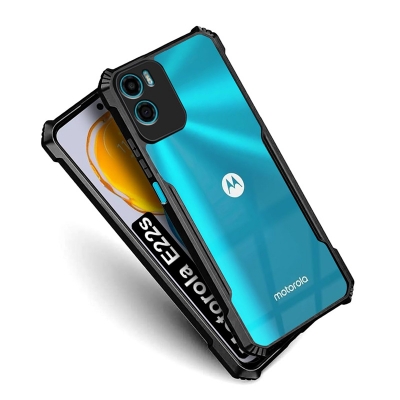 Picture of For Motorola Moto E22s/Motorola Moto E32 4G Edge-Reinforced Shockproof Cushion xundd Back Clear Hybrid Transparent Hard Cover Casing