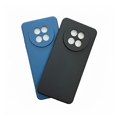 Picture of For Realme 12X 5G Matte Finish Silicone with Inside Fiber Cloth Phone Back cover