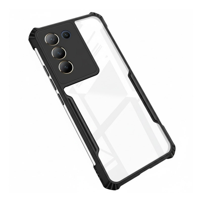 Picture of PlusCase for Vivo Y100 / V40 SE 5G / V30 Lite 4G Case Air Cushion Hard Clear Shockproof Back Cover