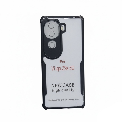 Picture of For vivo iQOO Z9S 5G Xundd Cases Shockproof TPU Bumper Hard Clear Acrylic Mobile Phone Case For vivo iQOO Z9S 5G Back Cover