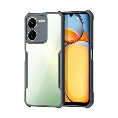 Picture of For vivo iQOO Z9 5G Xundd Airbags Soft TUP Bumper Shockproof Shell Back Clear Camera and Screen Protective Phone Cover