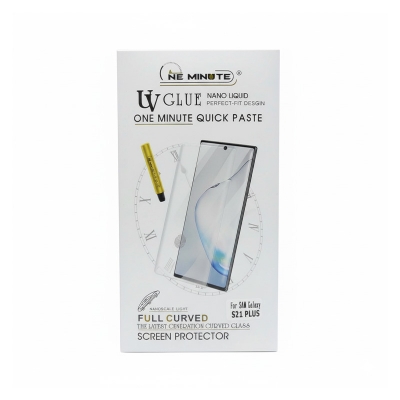 Picture of For SAMSUNG S21 Plus One Minute UV Nano Optics Full Glue Premium Tempered