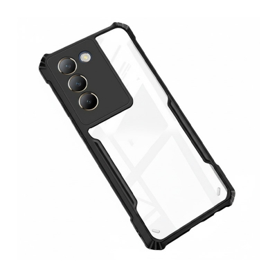 Picture of PlusCase for Vivo Y100 / V40 SE 5G / V30 Lite 4G Case Air Cushion Hard Clear Shockproof Back Cover