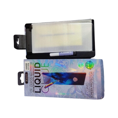 Picture of UV Light Adhesive Tempered Glass Screen Protector for Xiaomi MI 11/ 11 Pro/ 11 Ultra/ 12/ 12 Pro/ 12 Pro Transparent