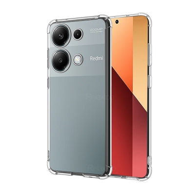 Picture of For Xiaomi Redmi Note 13 Pro 4G Global Edition/Poco M6 Pro 4G Thickened Transparent Dropproof Phone Back Cover for Mi Poco X6 Pro 2024 Full Lens Phone Case