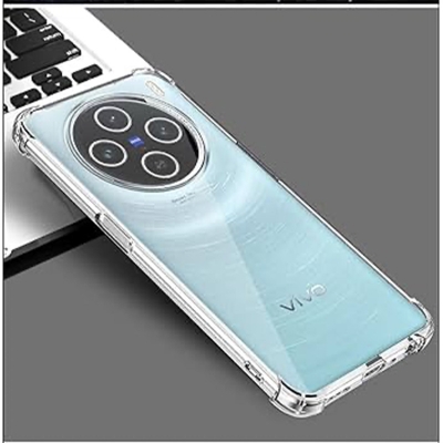 Picture of For Vivo X100 Pro Shockproof TPU Bumper Clear Soft Silicone Acrylic Mobile Phone Case [ Pani Cover ] Back Cover