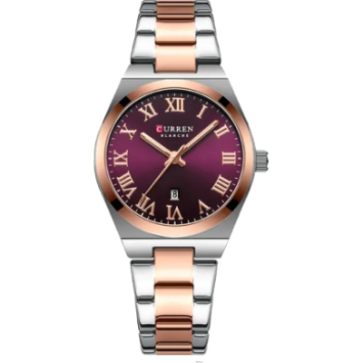 Picture of Curren 9095 Dial Quartz Elegant Ladies Watches Stainless Steel Waterproof Watch