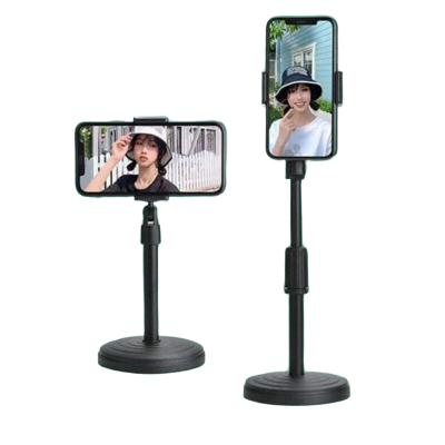 Picture of 360 Rotate Phone Holder Stand For Live Streaming - Mobile Stand-black
