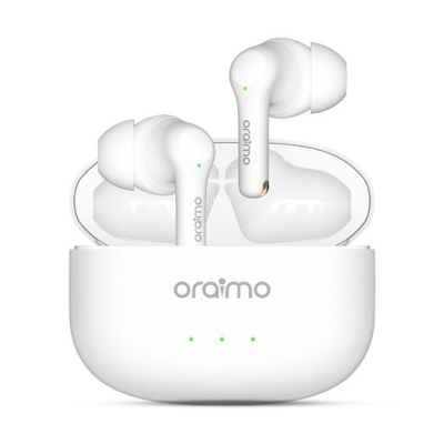 Picture of airpods Pro Oraimo  Wireless Earbuds TWS Wireless Bluetooth 5.0 Earphones-white