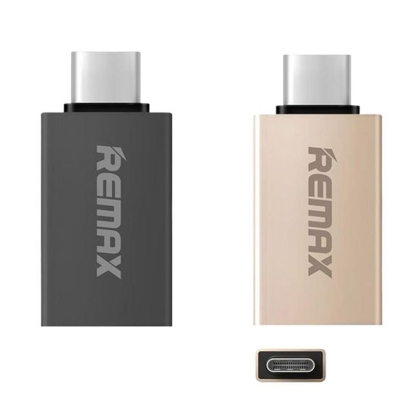 Picture of Type C OTG Metal Body Type-C Male Adapters To USB 3.0 Female Converter Remax