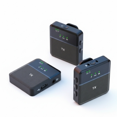 Picture of SX9 Dual Wireless Microphone For Type C-black