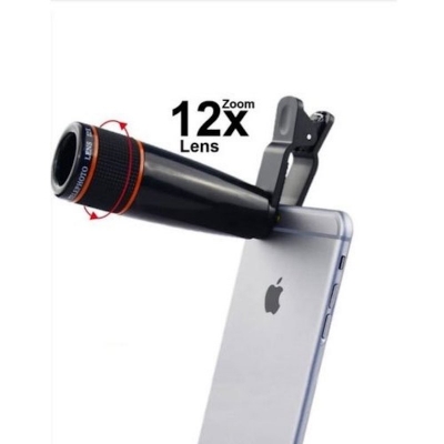 Picture of 12X Zoom Lens for Mobile Phone Camera Lens with clip