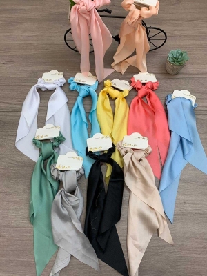 Picture of Trendy Big Bowknot Hair Band For girls 5pis