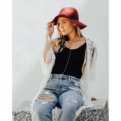 Picture of Stylish women fashionable lovely body jewellery chain for women