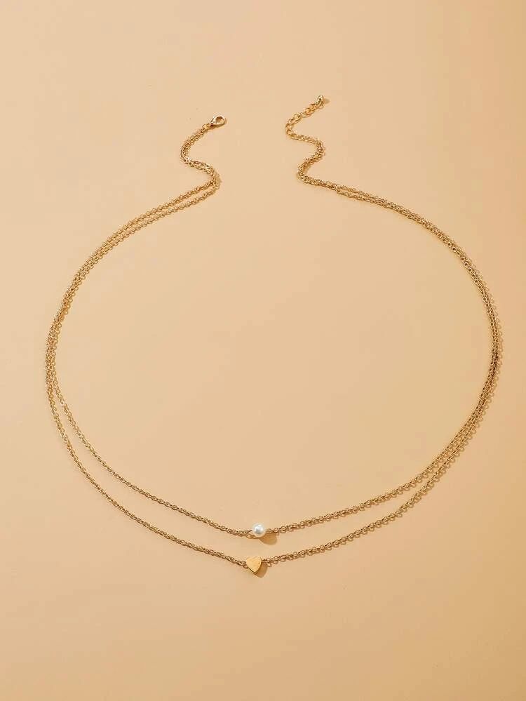 Picture of Women's Stylish Body Chain Jewelry - Fashionable Layered Beachwear Accessory