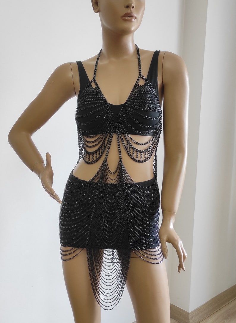 Picture of Lavish indulgent - Dashing women body jewellery chain fashion body herness beach wear bikini chain - Sensible - Must Have
