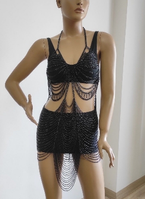 Picture of Lavish indulgent - Dashing women body jewellery chain fashion body herness beach wear bikini chain - Sensible - Must Have