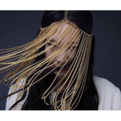 Picture of Face wear Fabe chain perineum quality fashionable stylish sexy