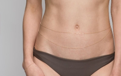 Picture of Dabble Layered Fashion Jewelry Body Chain - Sexy Tassel Festival Outfit Jewelry