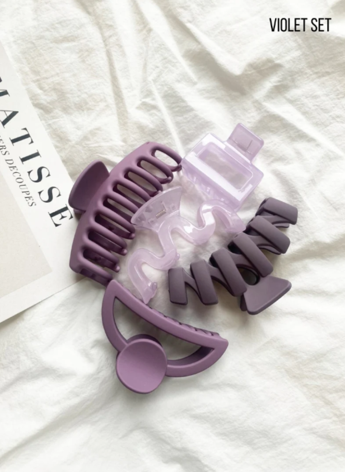 Picture of Korean style Hair Clip set Women Fashion Hair Clip Women Claw clip Hair Accessories