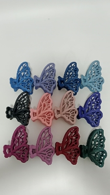 Picture of 3pcs Ladies Elegant Geometric Hair Clips  Women Korean style Popular Exquisite Hair Claw / Girls Hair Accessories