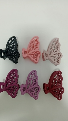 Picture of 2 pcs Ladies Elegant Geometric Hair Clips / Women Korean ins Popular Exquisite Hair Claw / Girls Hair Accessories