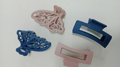 Picture of 4 pcs matt hair claw clip for women fashion claw clip