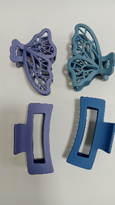 Picture of 4 pcs matt hair claw clip for women fashion claw clip