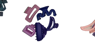 Picture of New trending stylish 5 pis Korean hair claw clip set for women fashion