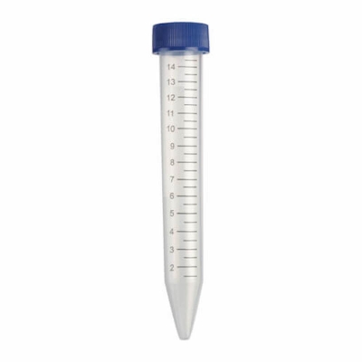 Picture of Plastic Centrifuge Test Tube 15 ml Falcon Tube