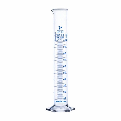 Picture of Arco Measuring Cylinder 100mL Class-A Hexagonal Base