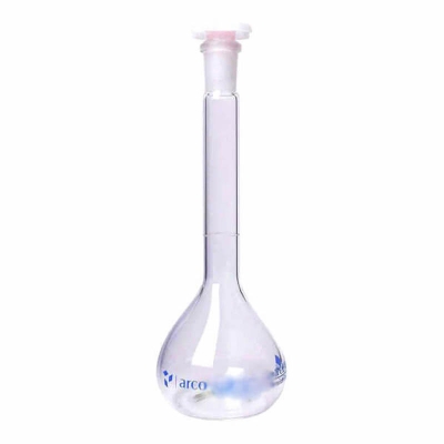 Picture of Arco Volumetric Flask 100mL with Plastic Stopper