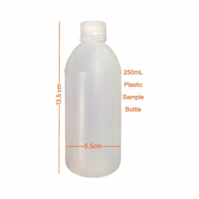 Picture of 250mL Plastic Sample Bottle HDPE Bottle