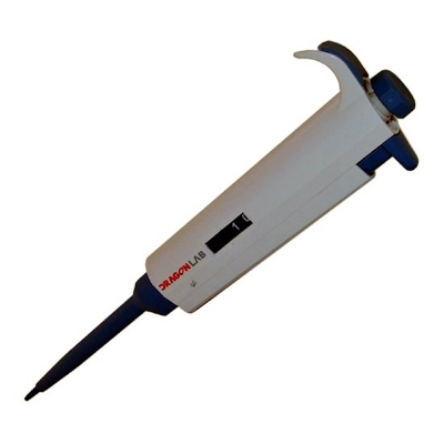 Picture of DragonLab Adjustable Micropipette 10-100uL Single Channel