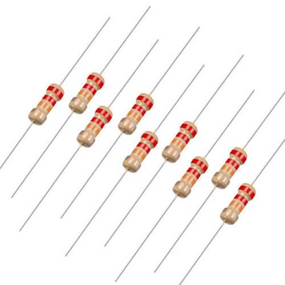 Picture of 10 Pcs Resistor 22K Ohm 0.25W
