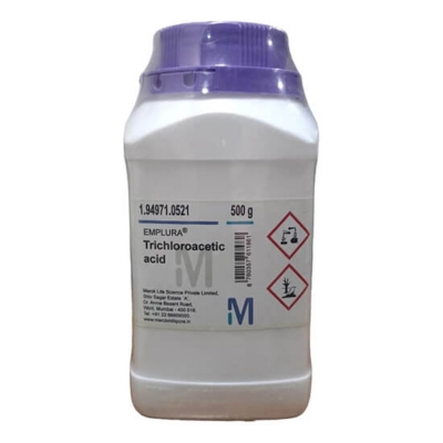 Picture of Trichloroacetic Acid 500gm Merck, India