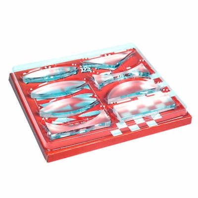 Picture of Acrylic Lens Set 8 Pcs Physics Optical Experimental Lens