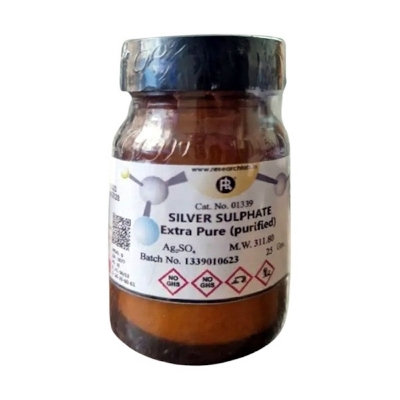 Picture of Silver Sulphate 25g Extra Pure, ResearchLab India