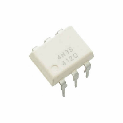 Picture of 4N35 Optocoupler 6 Pin Transistor