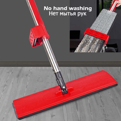 Picture of Free Hand and 360 Degree Rotating Flat Mop For Floor Cleaning