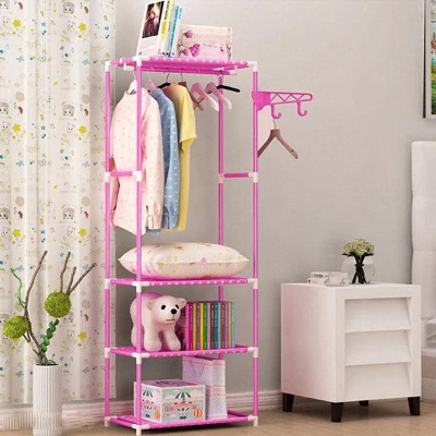 Picture of 3 Layer Cloth Organizer Rack Wardrobe