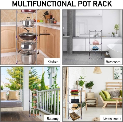 Picture of 5 Layer Kitchen Pot and Pan Rack Organizer
