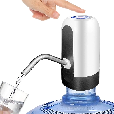 Picture of Portable Water Dispenser USB Charging Water Bottle Pump for 5 Gallon Bottle