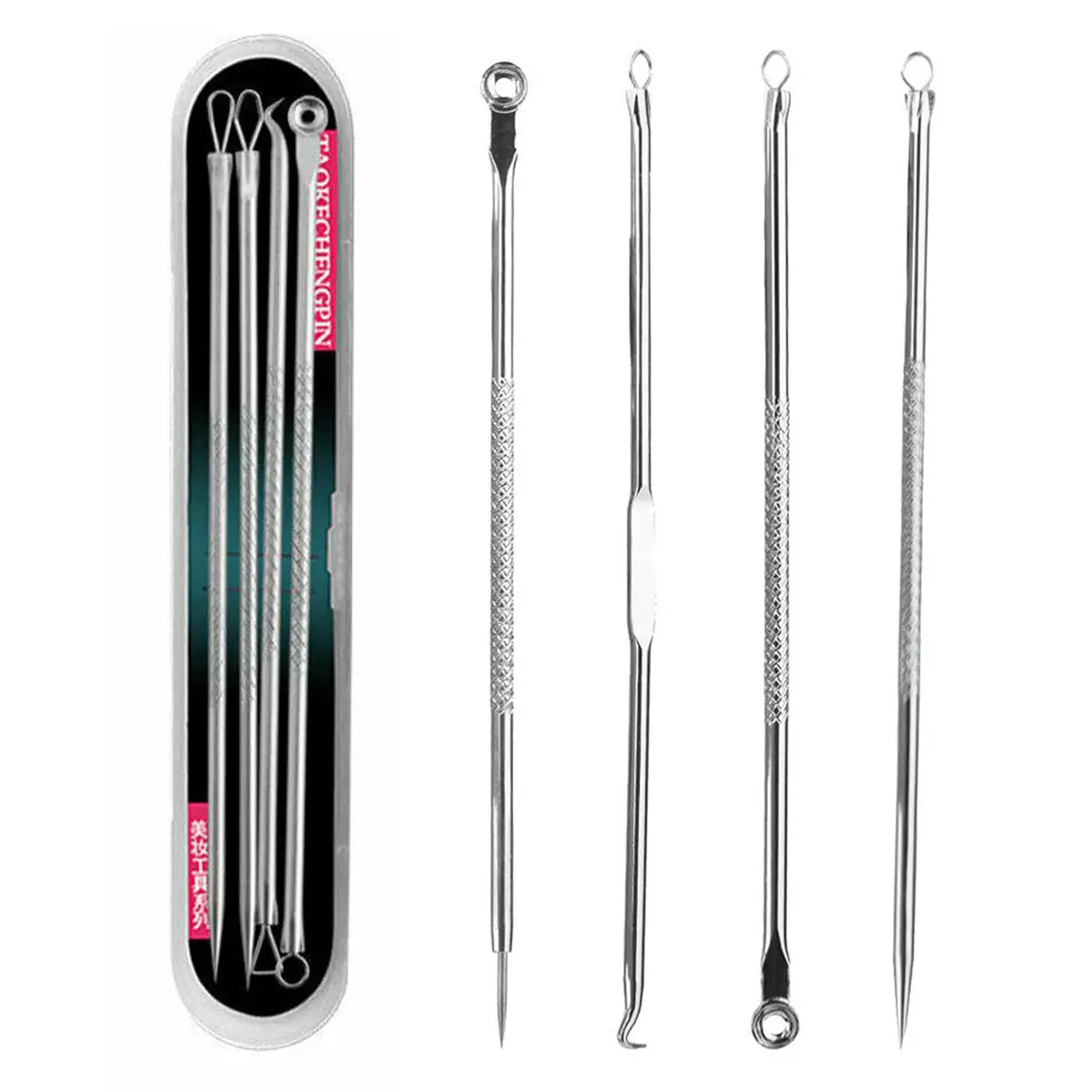 thumbnail image 2 of Premium Instruments Blackhead Remover Tool - Stainless Steel Acne Comedone Extractor For All Skin Types 2 of 5
