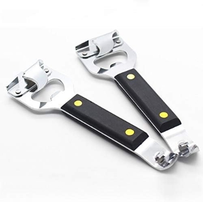 Picture of Stainless Steel Can Opener Tin Can Opener Bottle Opener Opener Light Milk Coconut Milk Can Opener Simple Tool