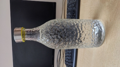 Picture of Glass Water Bottle 1000 M.L / 1 Litre Milk Bottle. - Water Bottle -Glass Water Bottle