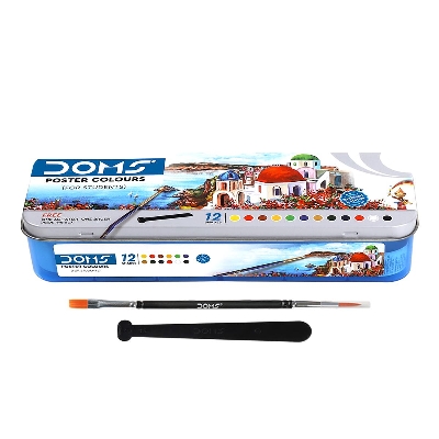 Picture of Doms Poster Color 12 Shades 10ml Box - colour